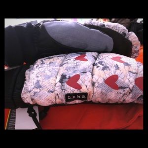 New with Tags L.A.M.B. X Burton Ski Mittens Size M
